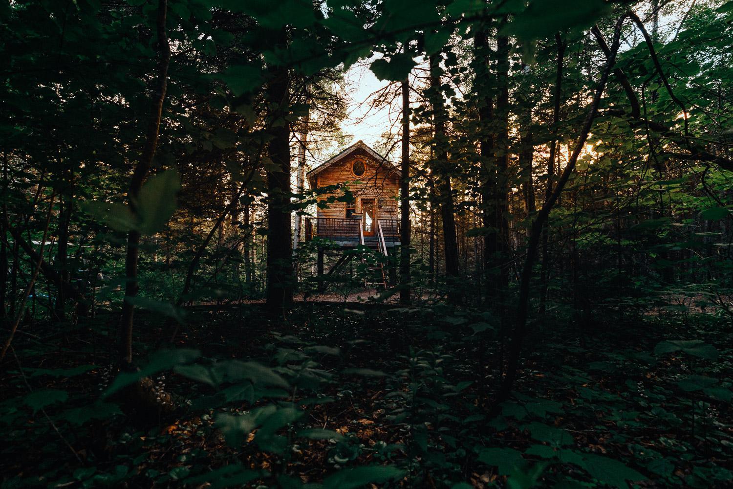 Lodge Canopee Lit Sacre-Coeur